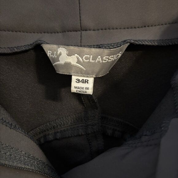RJ Classics Anna Front-Zip Breeches horseback riding pants Women's 34R MSRP $199 - Picture 7 of 12